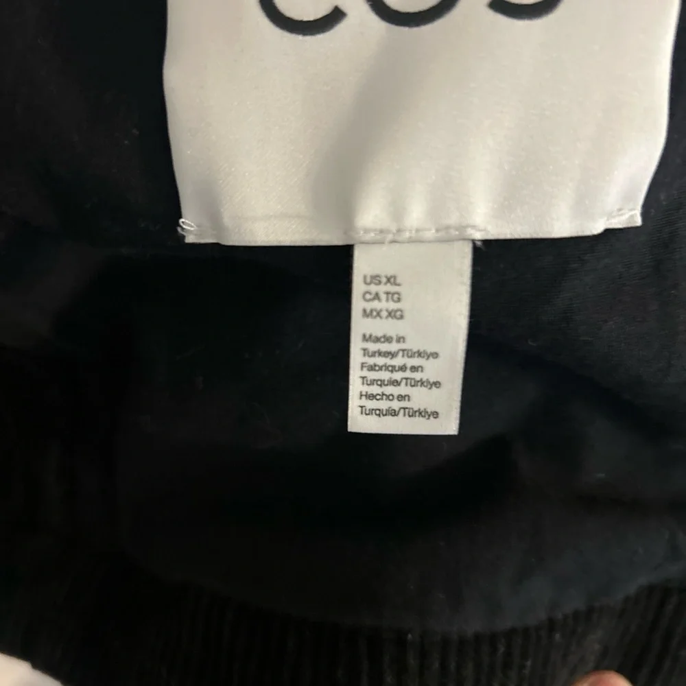 COS Cotton-Corduroy Black Jacket